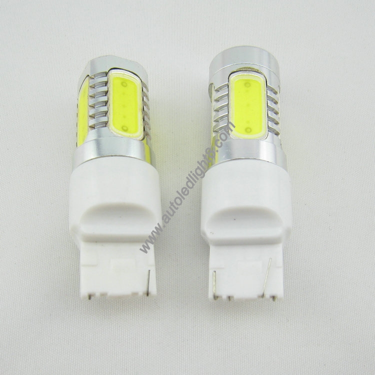 White 1157 BAY15D 7.5W Cree High Power Car Signal Tail Turn LED Light Bulb 12V