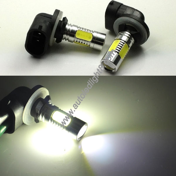 7.5W Bright White H8/H9/H11 CREE LED Light Bulb Fog Daytime Driving Lamp 6000k