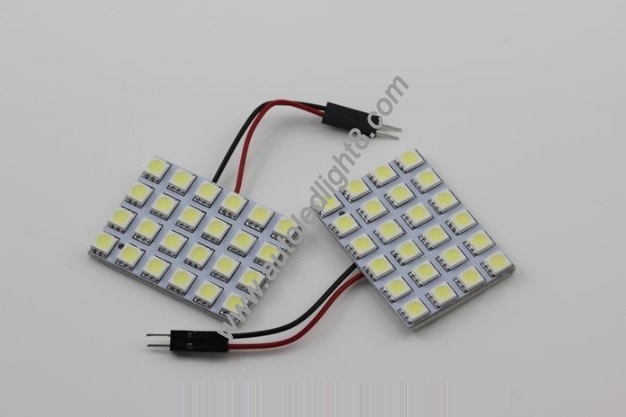 T10 BA9S Festoon Dome Panel 24SMD 5050 3 Chips LED Lights