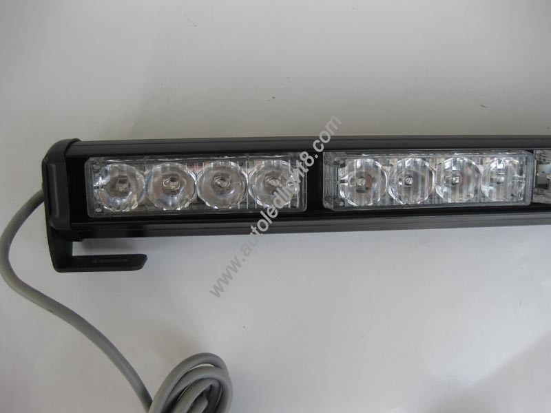 16LED Strobe Emergency Warning Traffic Advisor Light bar Dash Deck