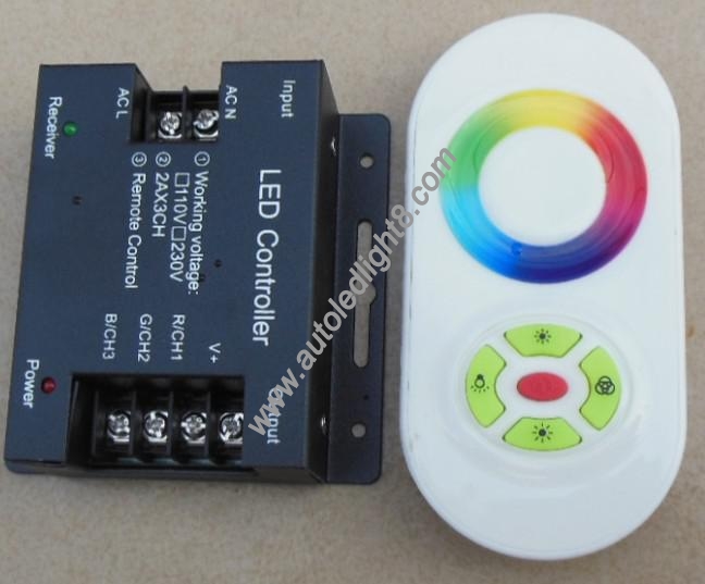 110V/220V LED RGB strip Wireless Touch Controller Can use for 100m led strip