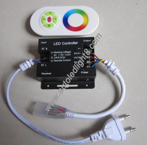 110V/220V LED RGB strip Wireless Touch Controller Can use for 100m led strip