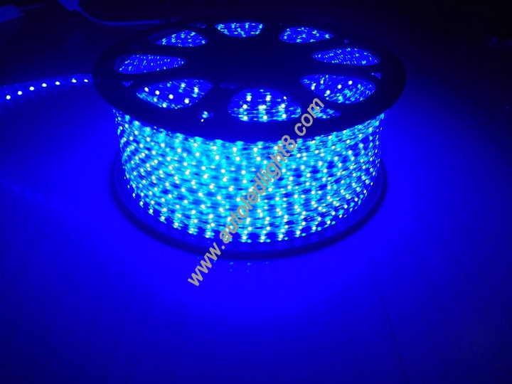 Green color 110V 120V Power 3528SMD Flexible Flat LED Strip Rope Light 