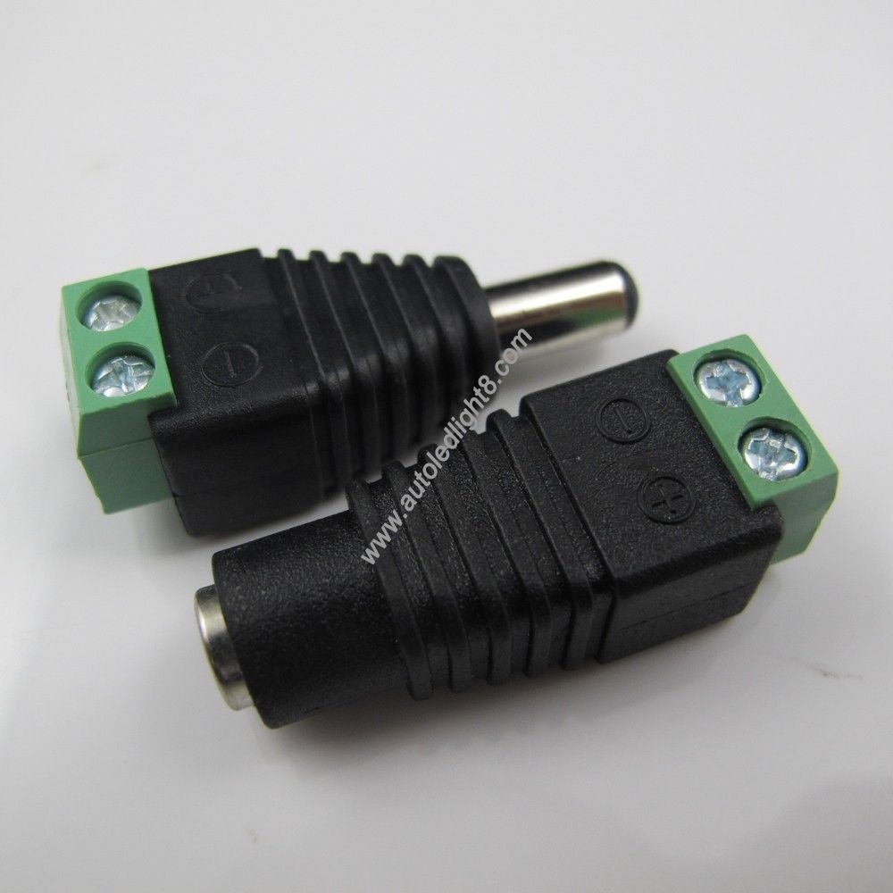 Power Jack Adapter Plug Male Female DC Connector