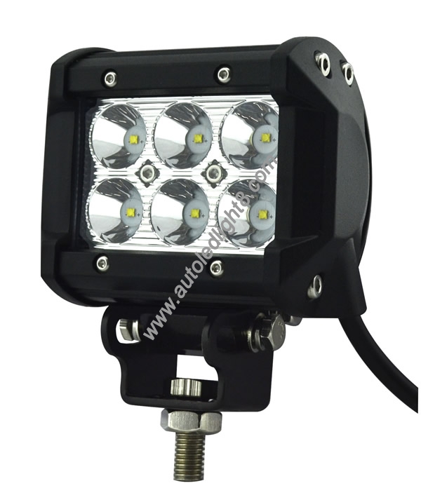 CREE 18W LED Work Light Flood 4x4 Offroad Truck Car Boat Jeep 4WD 9-30V