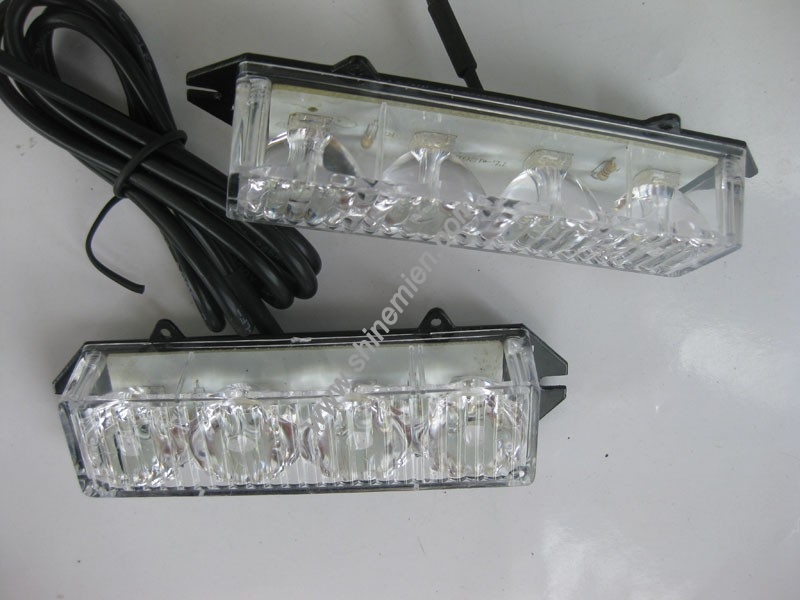  4x4 16 LED Car Truck Strobe Emergency Hazard Grill lights white amber