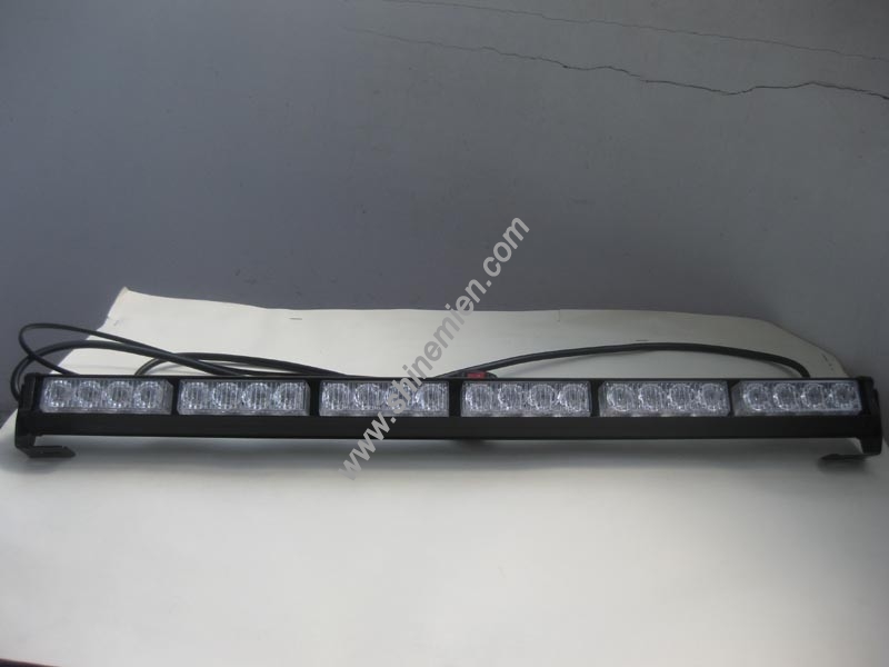 Emergency Fireman Led Truck High Power Lightbar 24leds 24W Strobe Dash Deck 26inch Amber/White