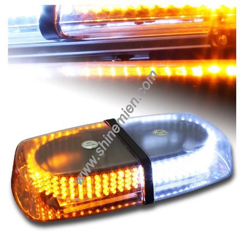 240 LED Vehicle Roof Top Emergency Hazard Warning Strobe Light -Amber White