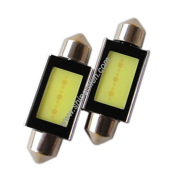 39mm 3W Bright White Car Truck COB LED Bulbs Festoon Dome Map Lights5.jpg 36mm COB 3Chips SMD LED 3W Dome Festoon Interior Panel Light Aluminum Shell2x 31mm COB 2Chips SMD LE