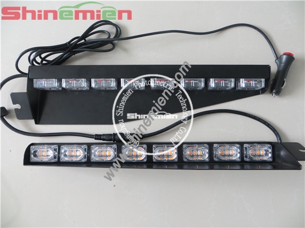 48 LED Warning Strobe Light LED Split Visor Light emergency vehicle Strobe Lights