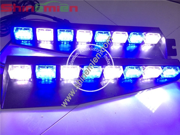 48 LED Warning Strobe Light LED Split Visor Light emergency vehicle Strobe Lights