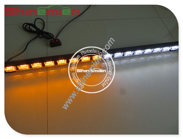 Led Traffic Advisor Arrow Stick Amber Led Light 38inch  red /white/ blue color