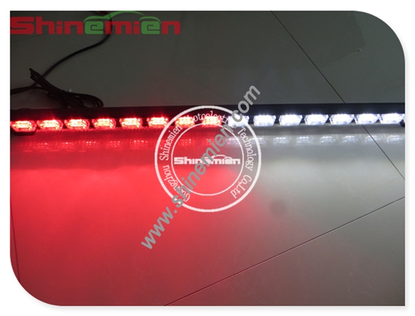 Led Traffic Advisor Arrow Stick Amber Led Light 38inch  red /white/ blue color