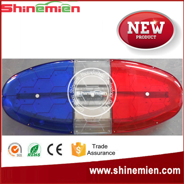  New slim emergency warning strobe light bar for police/ambulance