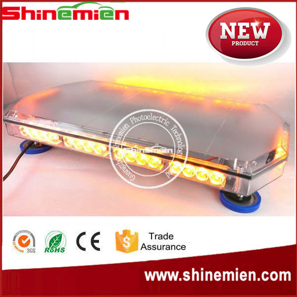 56w 24inch led warning light bar07.jpg Auto Car Strobe Flashlight Super bright Emergency Warning 56 LED Mini Bar Strobe Flashing police lig