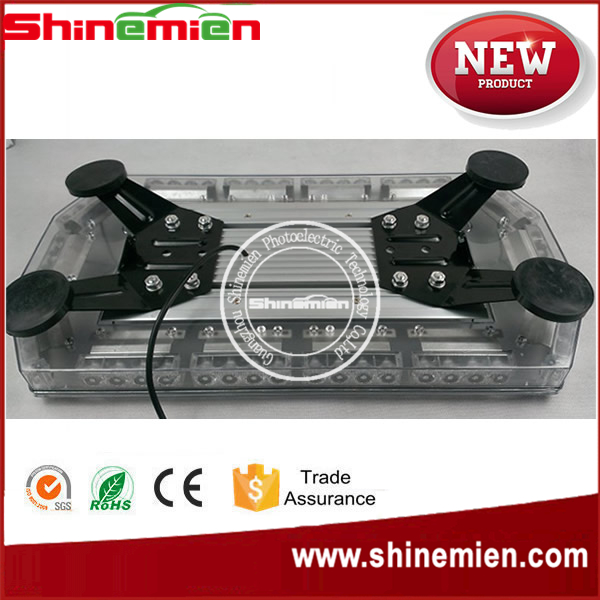 56w 24inch led warning light bar05.jpg Auto Car Strobe Flashlight Super bright Emergency Warning 56 LED Mini Bar Strobe Flashing police lig