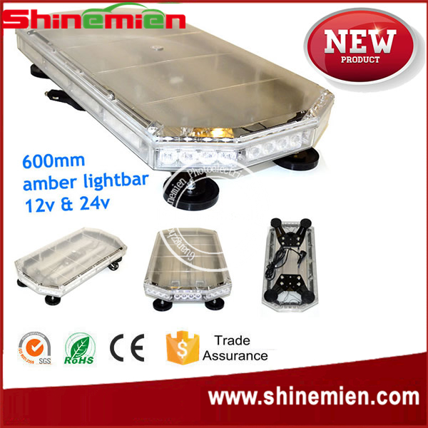 56w 24inch led warning light bar04.jpg Auto Car Strobe Flashlight Super bright Emergency Warning 56 LED Mini Bar Strobe Flashing police lig