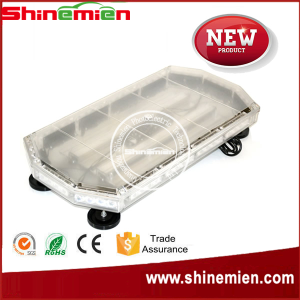 56w 24inch led warning light bar02.jpg Auto Car Strobe Flashlight Super bright Emergency Warning 56 LED Mini Bar Strobe Flashing police lig