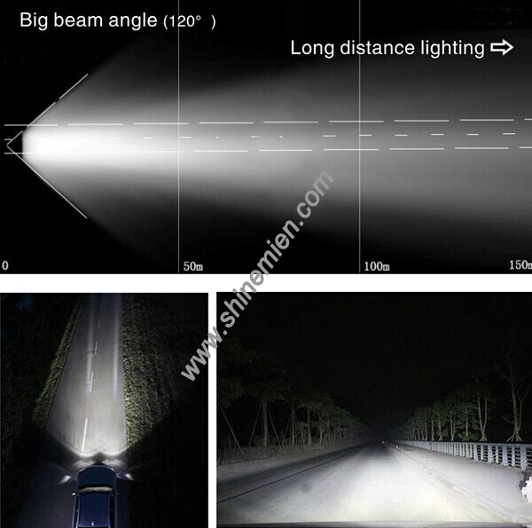  G6 no fan design super bright high low beam 22w H16 auto led headlight bulb