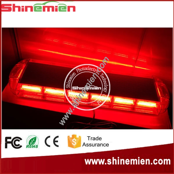 30 Inch COB Green Red Blue White Amber LED  Emergency Warning light bar full size led light bars led