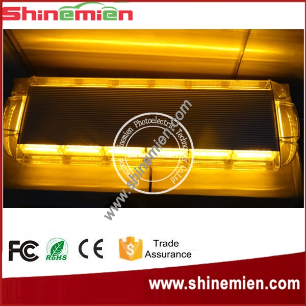 30 Inch COB Green Red Blue White Amber LED  Emergency Warning light bar full size led light bars led