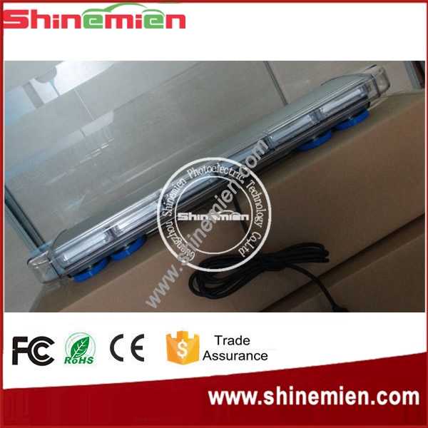 30 Inch COB Green Red Blue White Amber LED  Emergency Warning light bar full size led light bars led