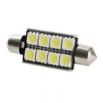 42mm 5050 SMD CANBUS NO ERROR 8LED Light Bulb for Car