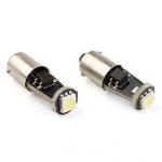 BA9S 5050 1SMD CANBUS ERROR FREE LED Car Signal Lights