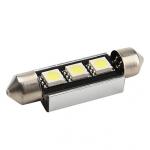 3SMD Festoon C5W Canbus LED Auto bulb 