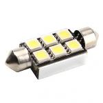 Festoon C5W Canbus auto interior lamp 6smd 