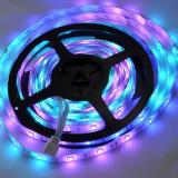 5M 270LED DC12V 12.96W Waterproof SMD 5050 Horse Race RGB Led Strip Light + Horse Race IR Remote Con