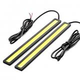 Waterproof Aluminum High Power 6W 6000K Xenon White Slim COB LED Daytime Running Light Lamp