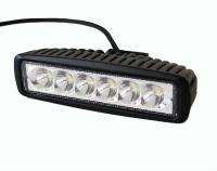 18W LED Work Light BAR Flood Beam Offroad Trucking Car light SUV  4WD