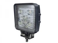 12V 15W  LED Work Light Truck Headlamp Square IP67 