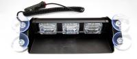 9W Car Truck 3*3 LED Deck & Dash Warning Flashing Strobe Flash Light