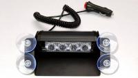 4 LED Super Bright High Power Flash Strobe Light 