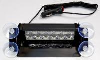 6LED flash light Flashing Strobe Security Car Dash Lights