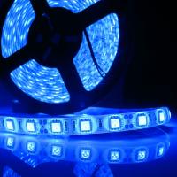 5M 300 LED 5050 Blue 60LED/m  12V light flexible strip Car Auto Waterproof