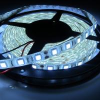 5M white PCB IP65 Waterproof White 5050 SMD 300 LED Flexible Strip Light 12V