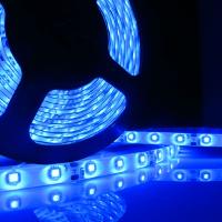  Blue Flexible LED Strip SMD 3528 300 LED Waterproof 24W 12V Car Auto