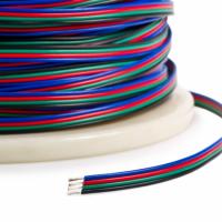 4 Pin RGB Extension Wire Connector Cable Cord for 3528 5050 RGB LED Strip light