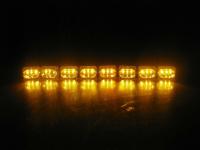 Led 8x3 Emergency Strobe Warning Flash High Power 1W Grill Light LightBar Amber White