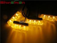 NEW CAR LED 16LED 1W/LED EMERGENCY STROBE GRILL LIGHT 