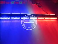 Auto 84LED Emergency Traffic Advisor Hazard Flash Strobe Warning Directional Light Bar Red White Blu