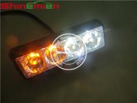 Super High Intensity 4 LED Surface Mount Emergency Strobe Lightheads 