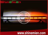 COB Amber White 47 inch emergency Strobe Light bar Lightbar Warrning 