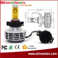  G6 no fan design super bright high low beam 22w H16 auto led headlight bulb