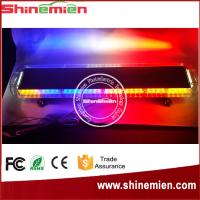 72W Auto Emergency Amber Warning Strobe Light Bar For Police/Ambulance/Truck