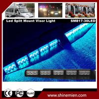 30LED Emergency Led Warning Strobe Visor Light Split Mount Deck Dash Lightbar 